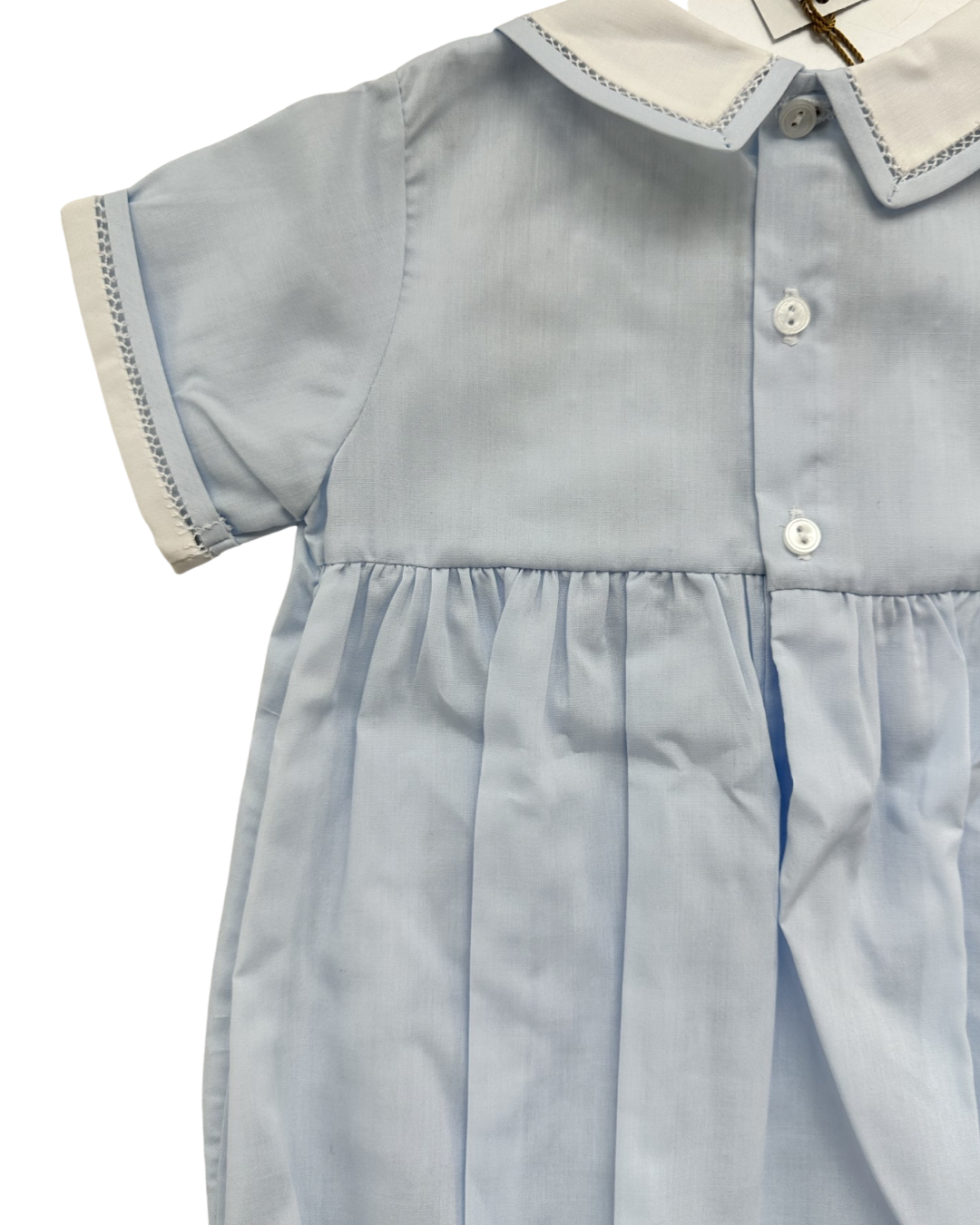 3M Baby Boy Feltman Brothers Blue Romper