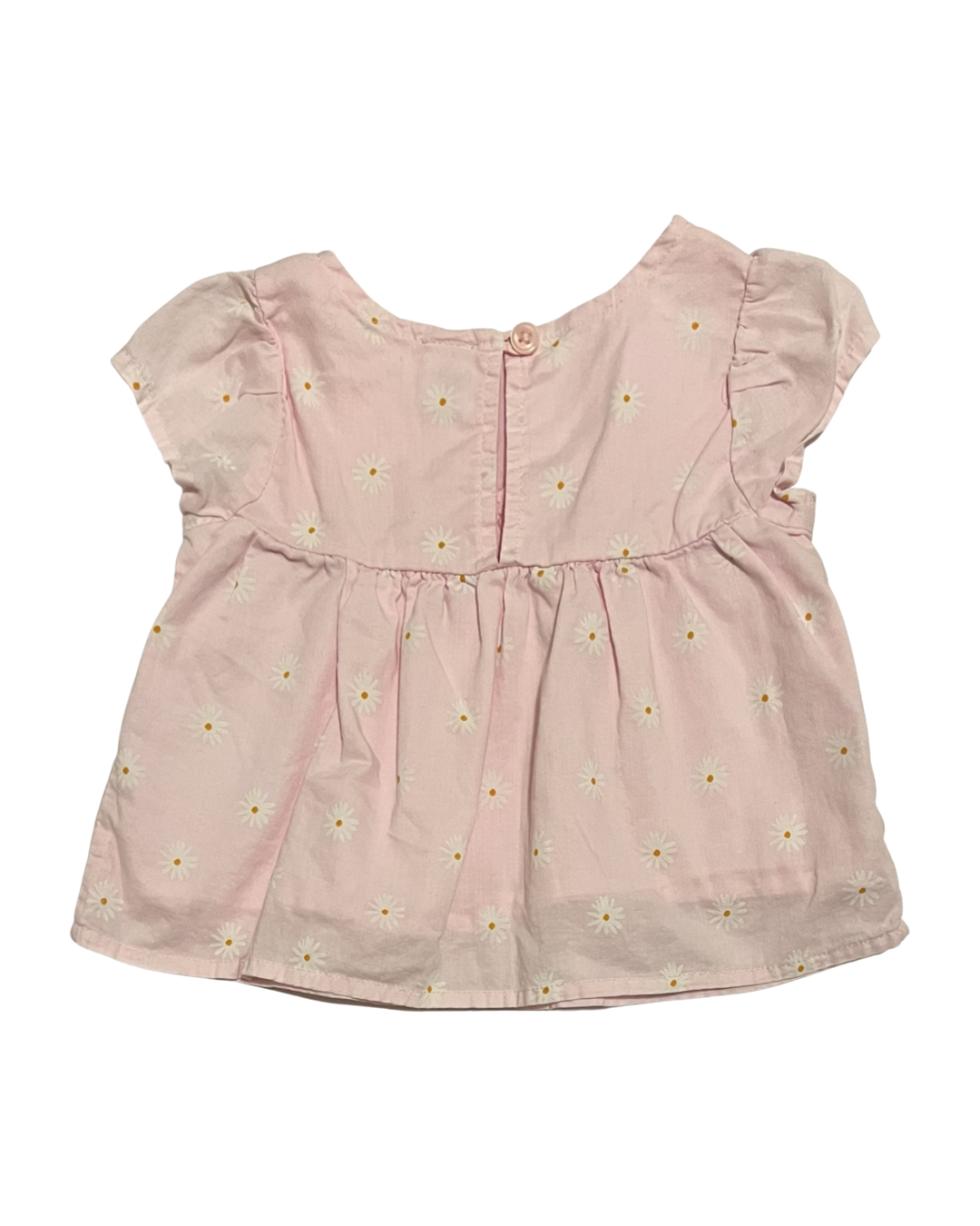 6-12M Baby Girl Pink Old Navy Daisy Top