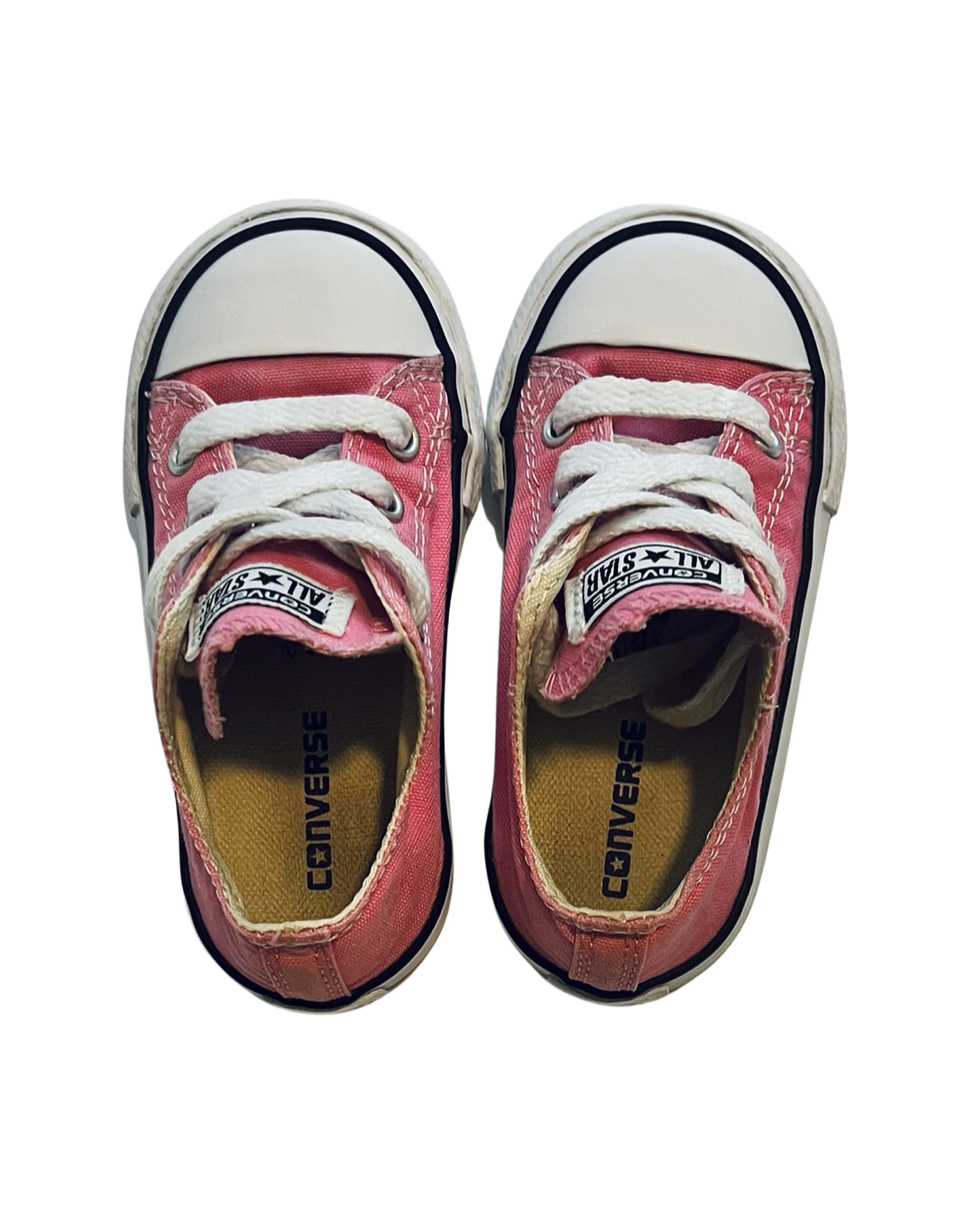 6C Toddler Girl Pink Converse All Star Chucks