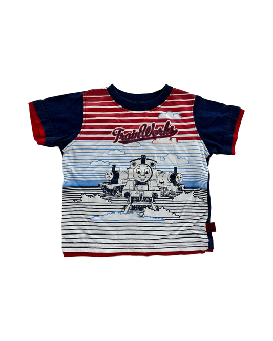18M Baby Boy Thomas the Train Navy / Red T Shirt
