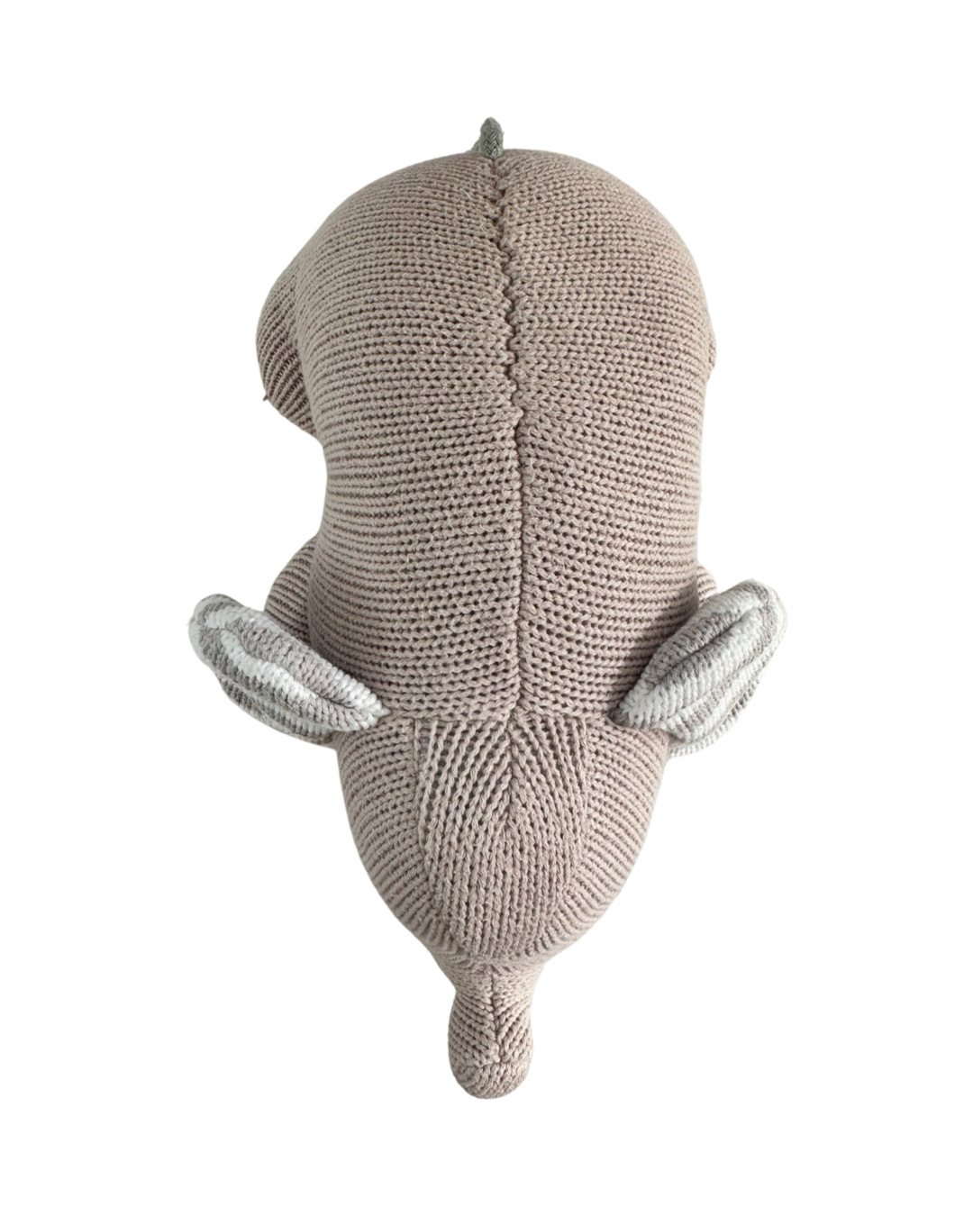 Knit Gray Lollipop Living Elephant Plush Toy