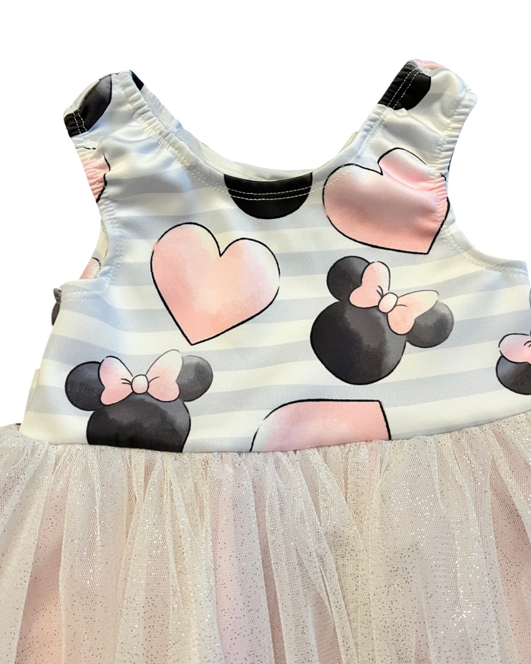 2T Toddler Girl Pink Pippa & Julie DISNEY Minnie Mouse Tutu Dress