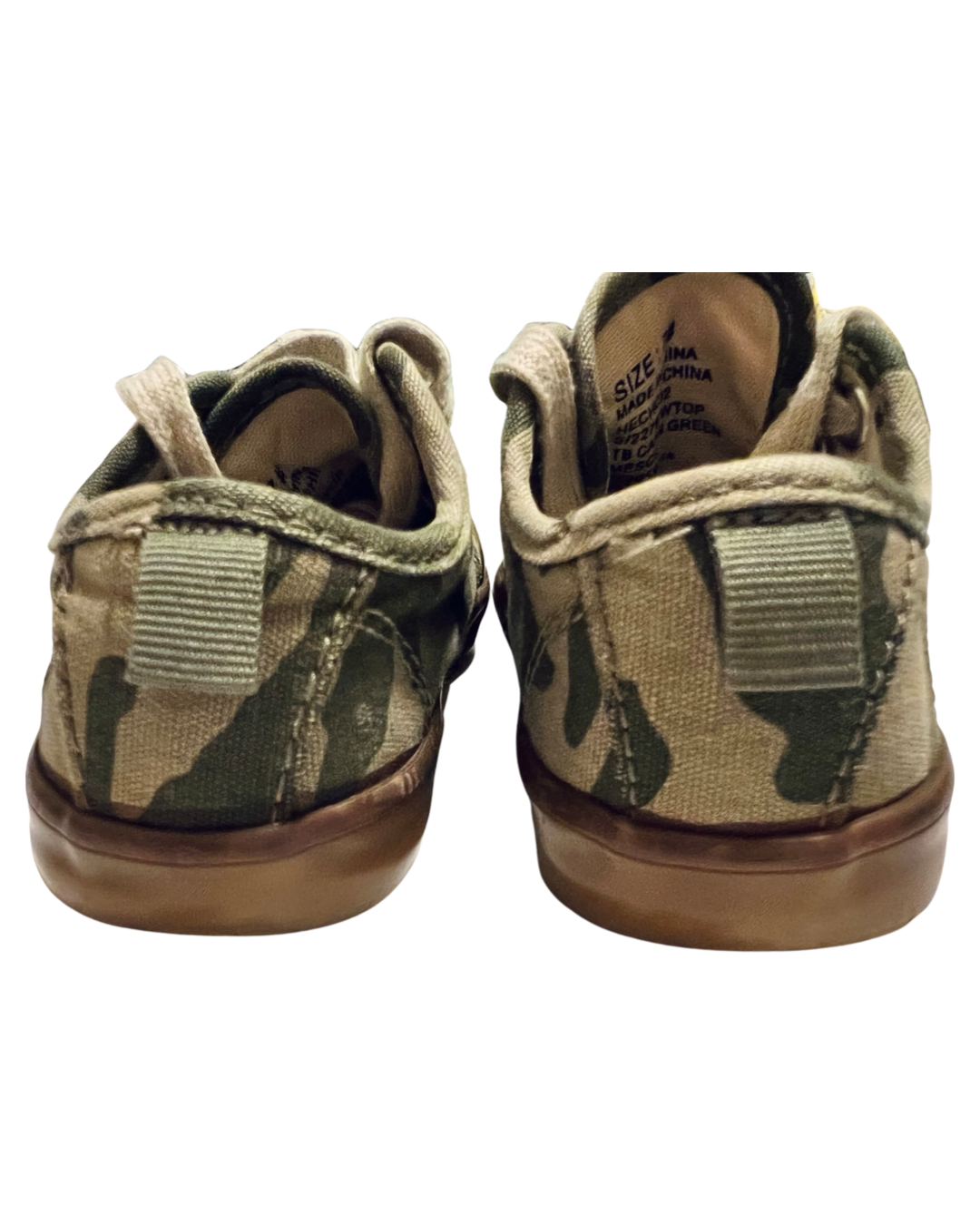 7C Toddler Boy Green Camo Gap Shoes