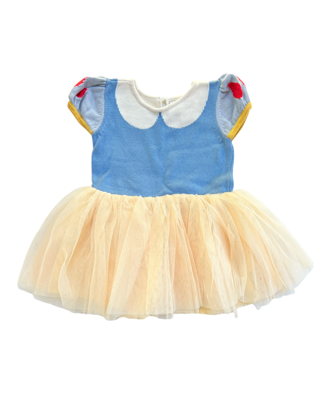6-12M Baby Girl DISNEY Baby Gap Snow White Sweater Dress