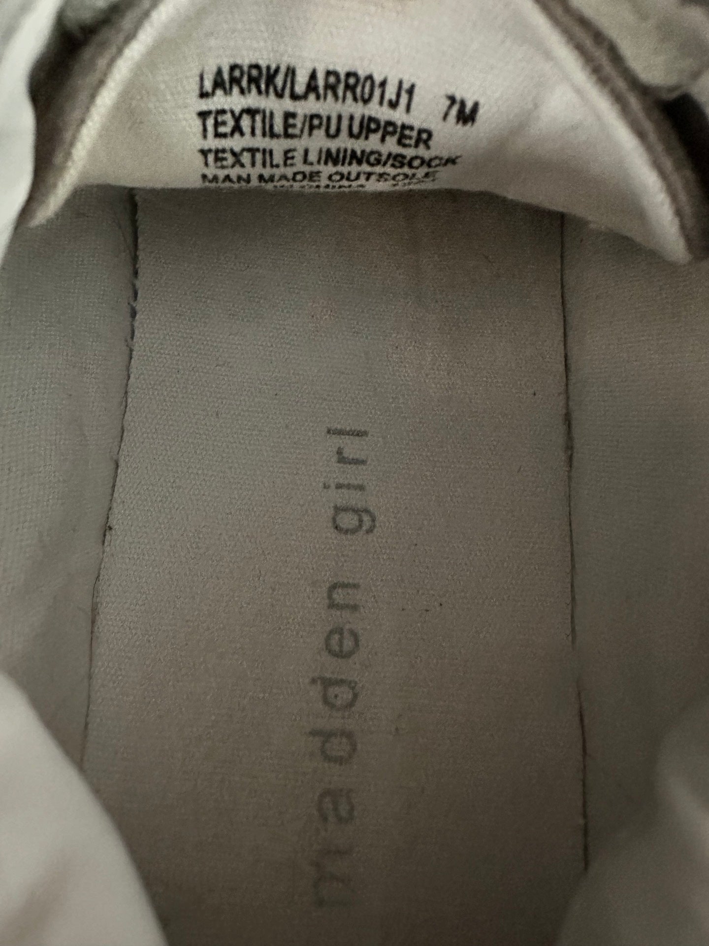 Madden Girl Women’s Size 7M Larrk Leopard Star Slip-on Shoes