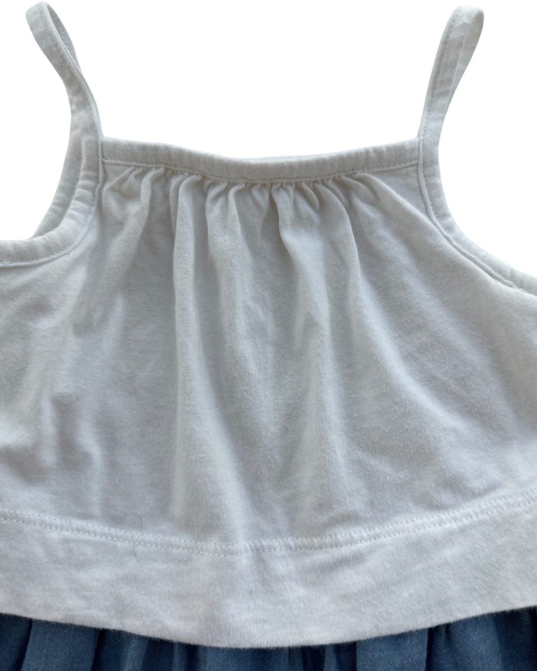 2T Toddler Girl Baby Gap Chambray Dress