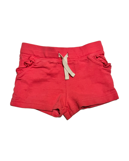 12M Baby Girl Carters Pink Comfy Shorts