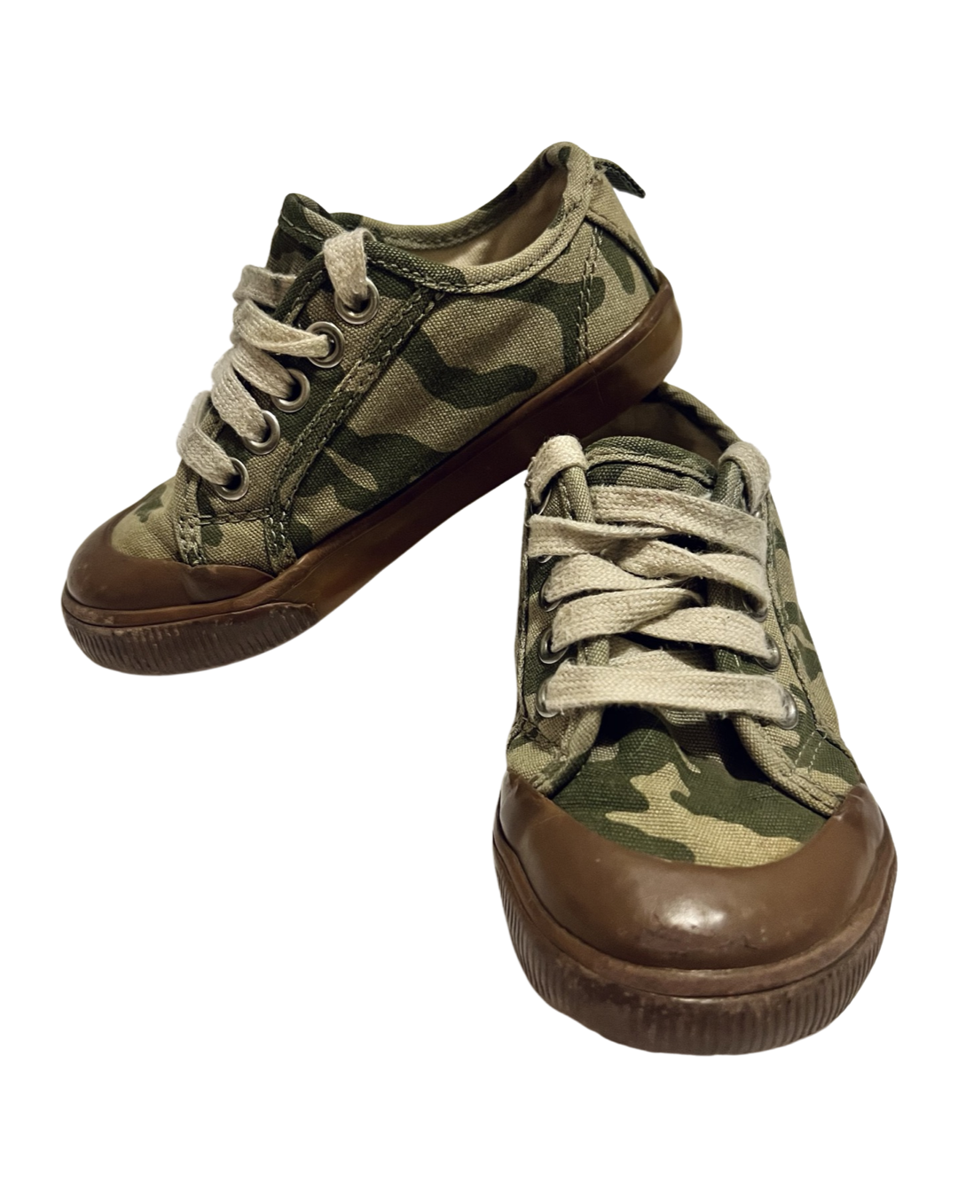 7C Toddler Boy Green Camo Gap Shoes