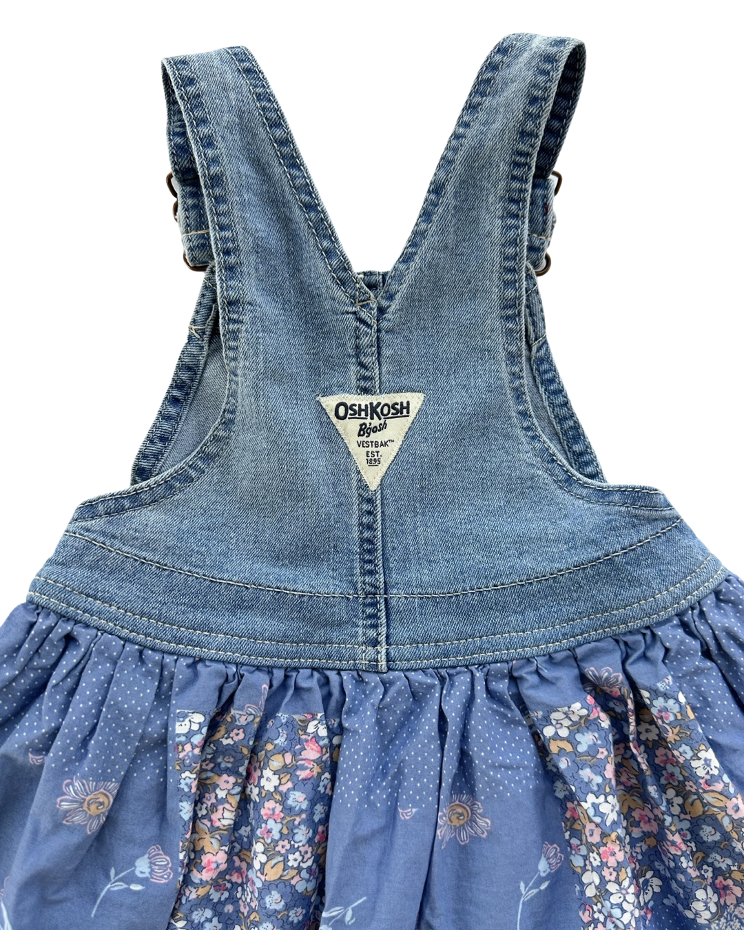 24M Baby Girl OshKosh B’Gosh Jean Overall Dress