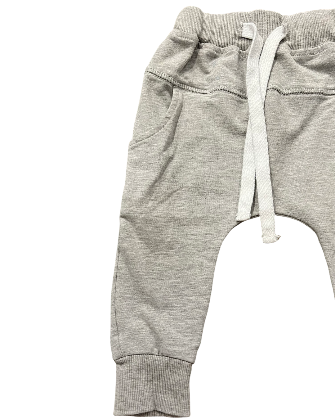12M-18M Baby Boy Little Bipsy Gray Joggers