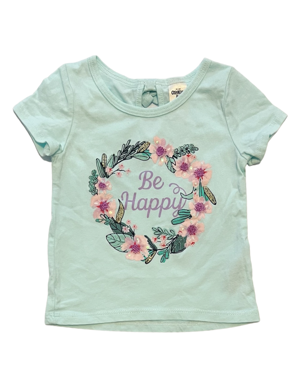 9M Baby Girl OshKosh Be Happy Floral Top