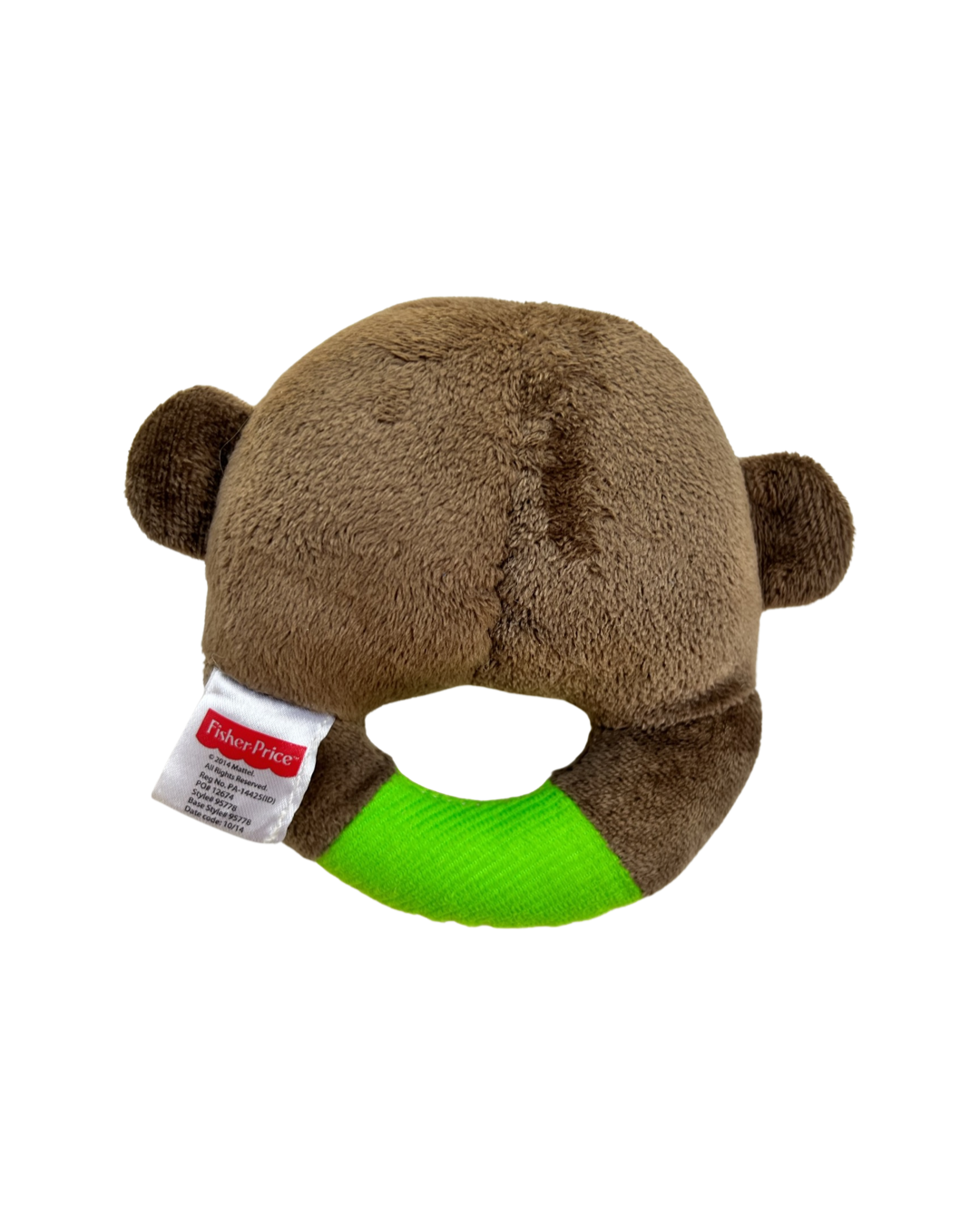 Fisher Price My Little Snuga Monkey Plush Rattle