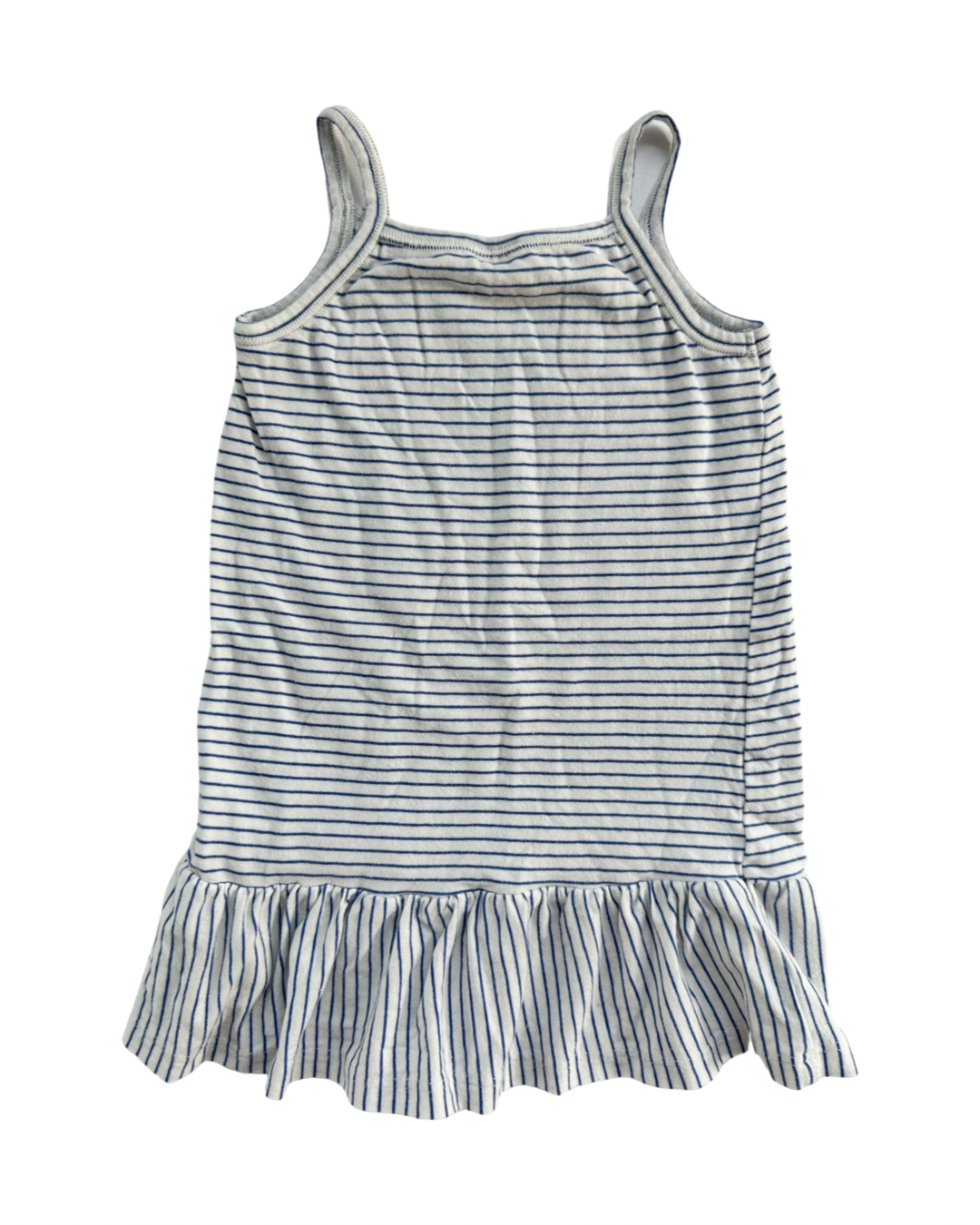 12M-18M Baby Girl H&M Blue & White Striped Dress