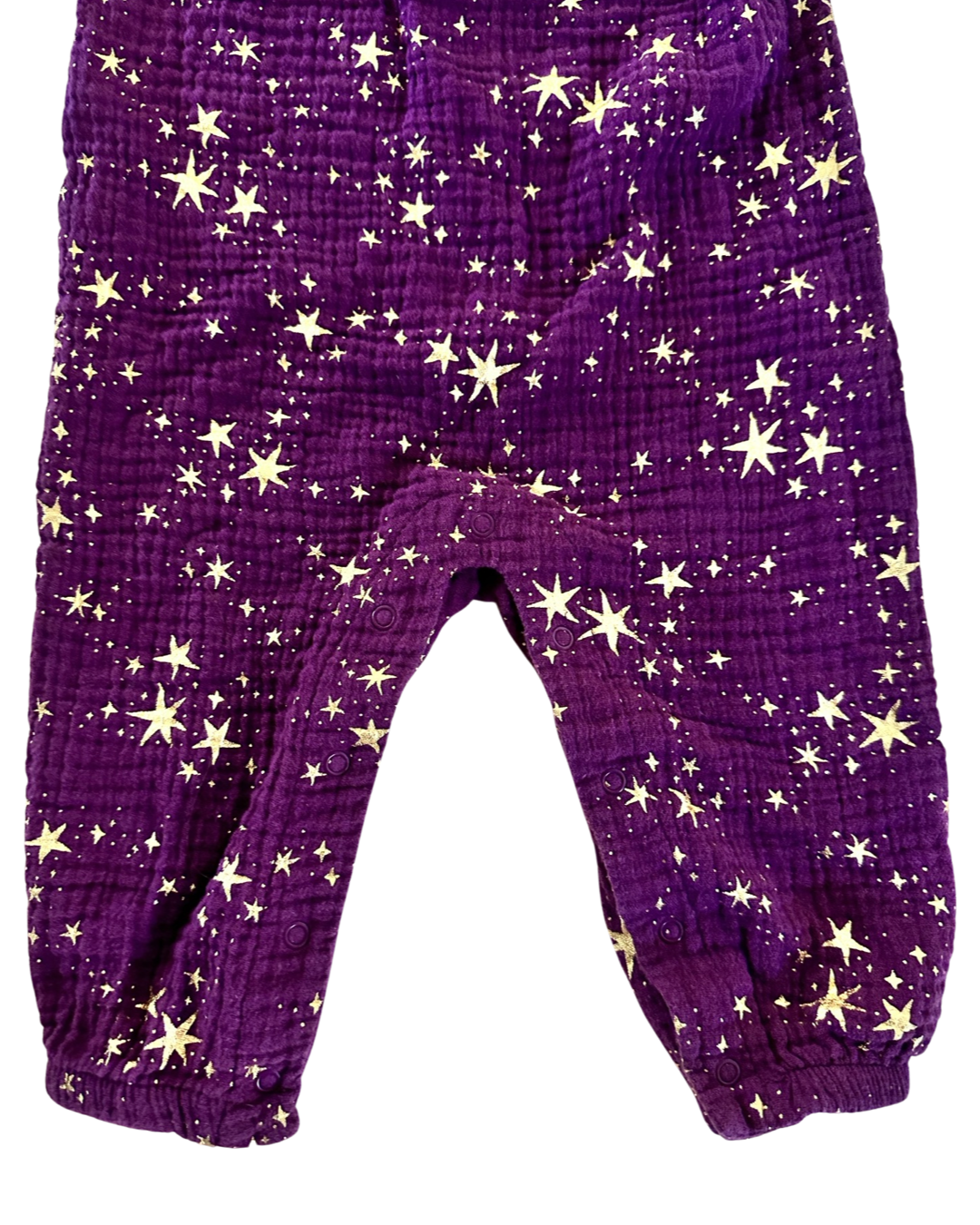 6-9M Baby Girl Cat & Jack Purple Star Romper