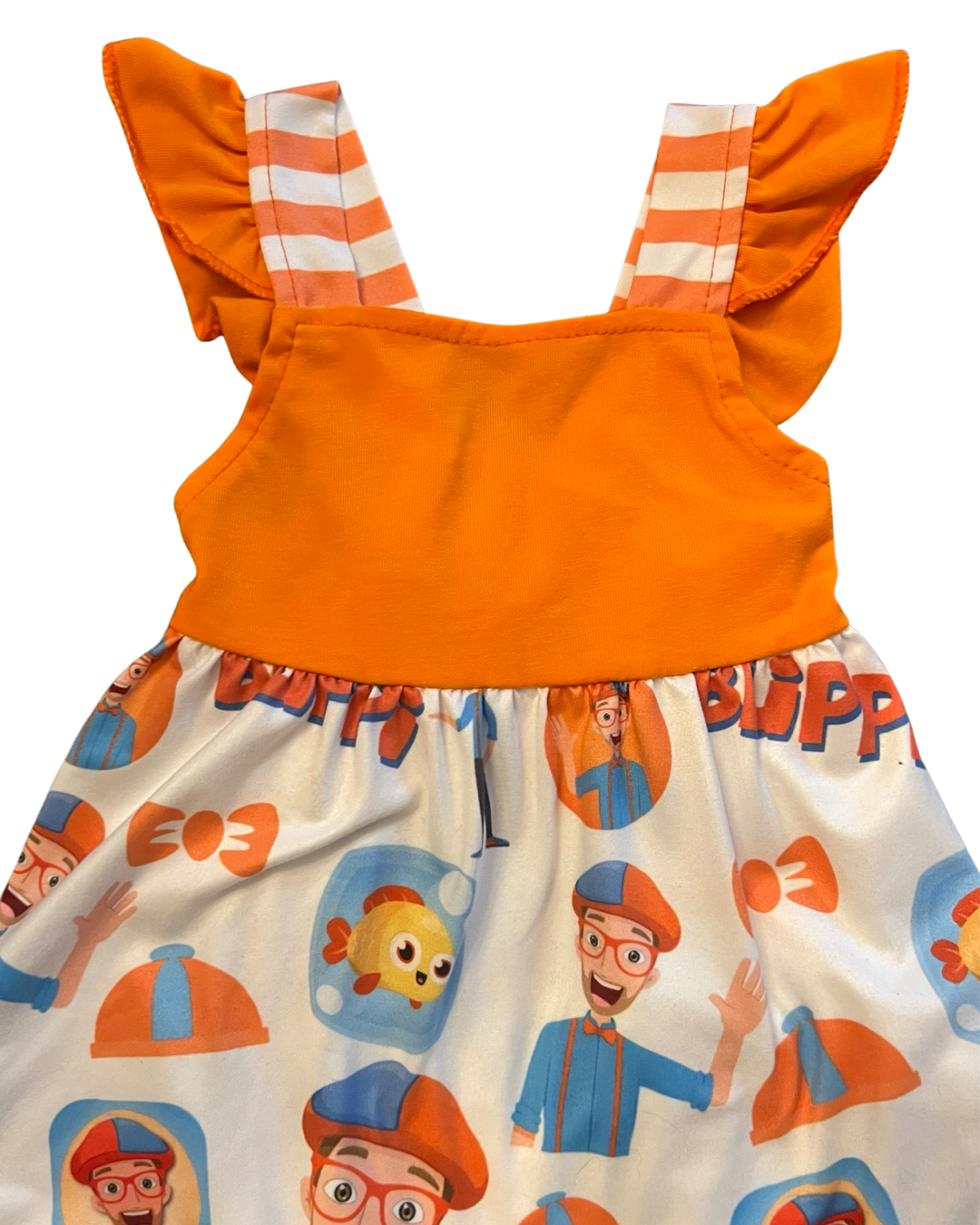 12M-18M Baby Girl Boutique Blippi Outfit