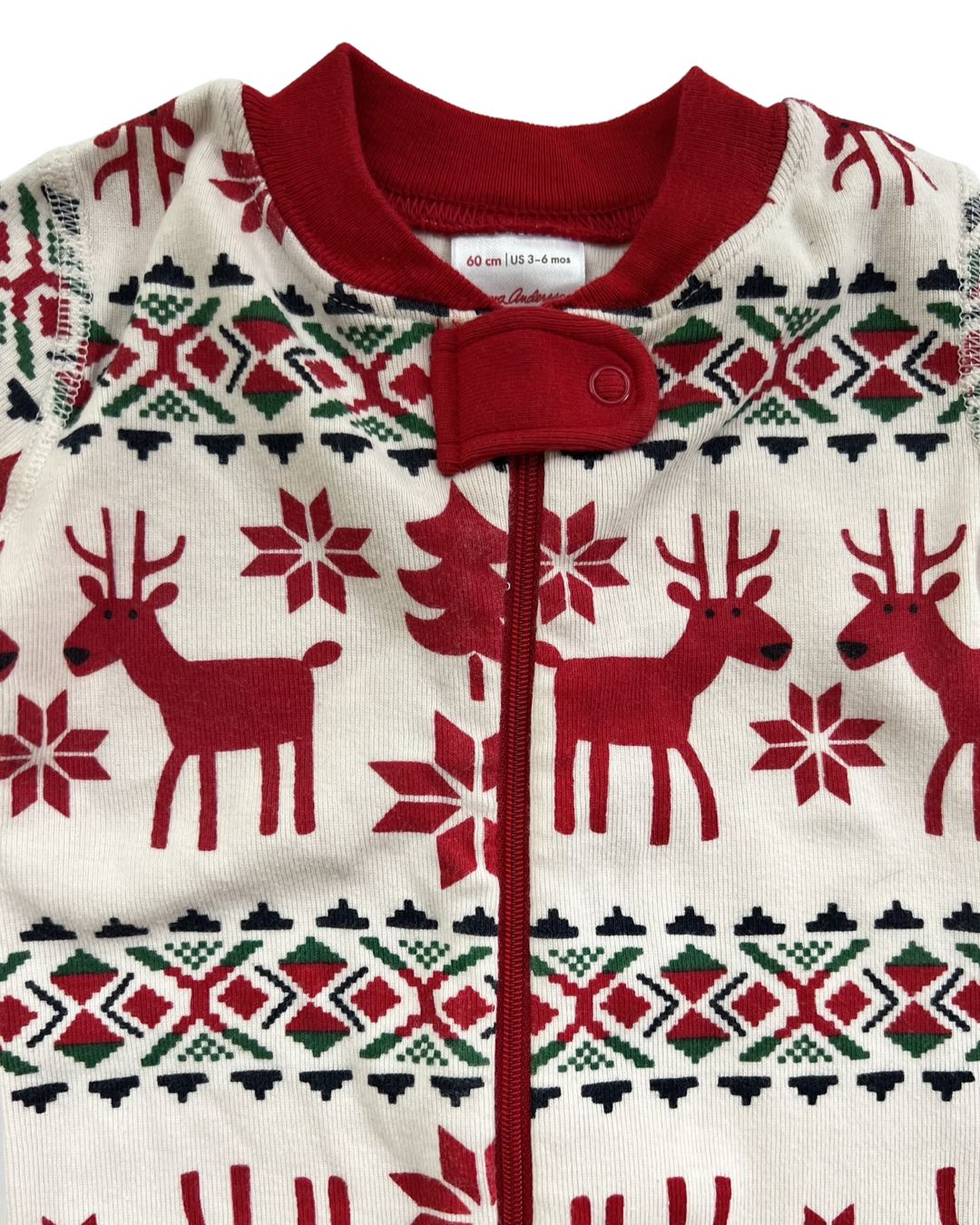 3-6M Baby Boy / Girl Oh Dear Hanna Andersson Christmas Pjs