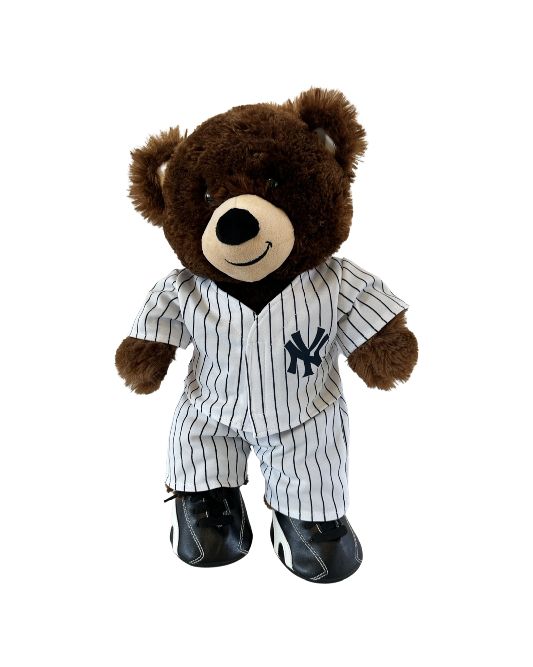 Build A Bear New York Yankees Brown Baseball Bear