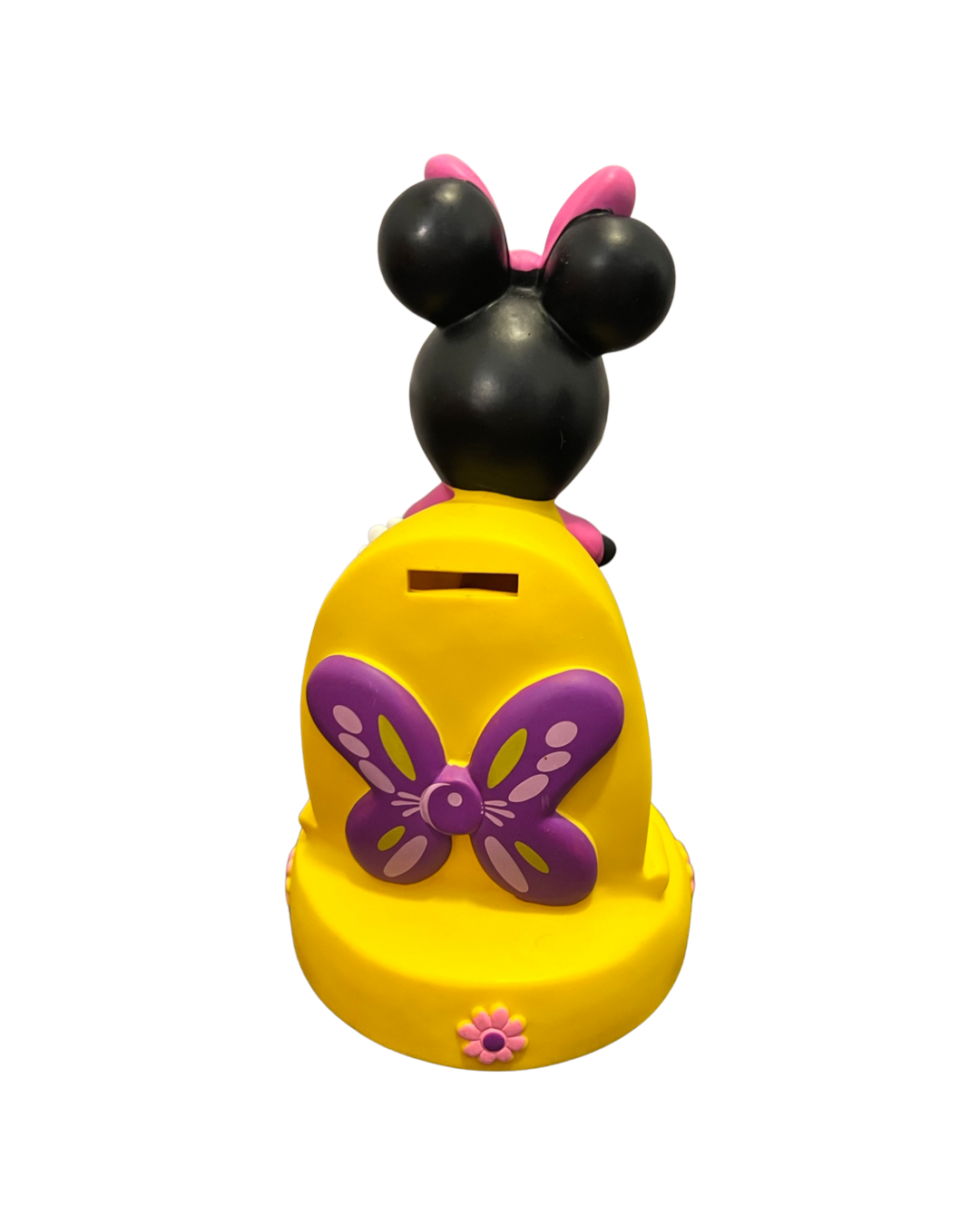 DISNEY Minnie Mouse 9” Plastic Piggy Money Bank