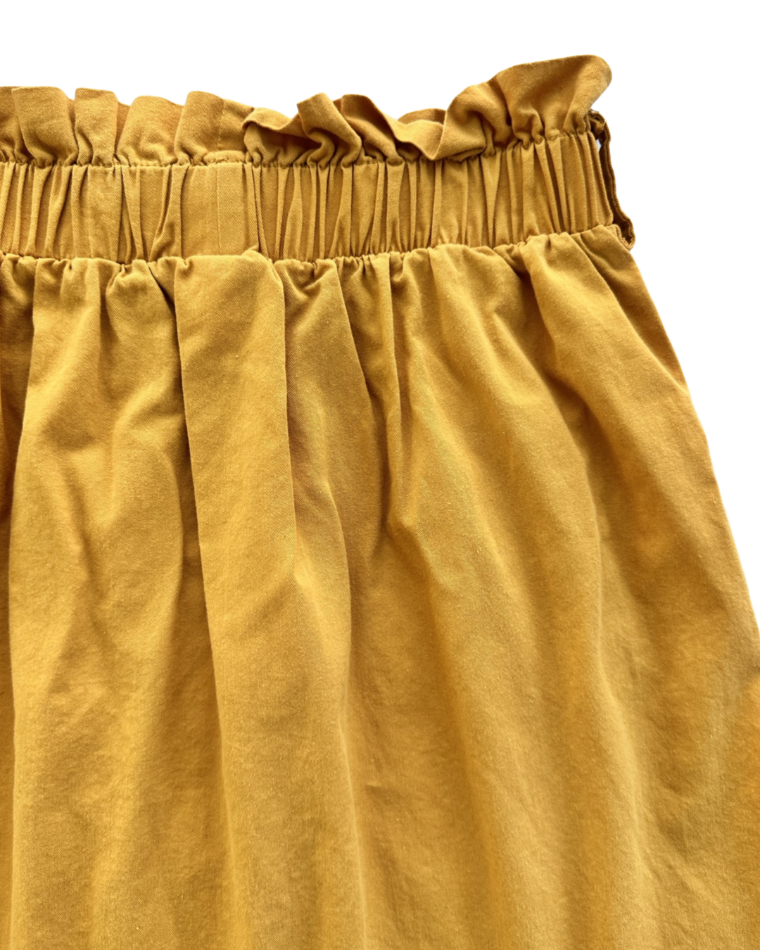 Youth Girls Size 11Y /12Y Mustard Yellow Shein Skirt
