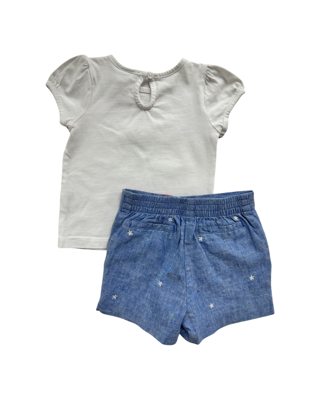 12M-18M Baby Girl Janie & Jack American Patriotic Firecracker Outfit