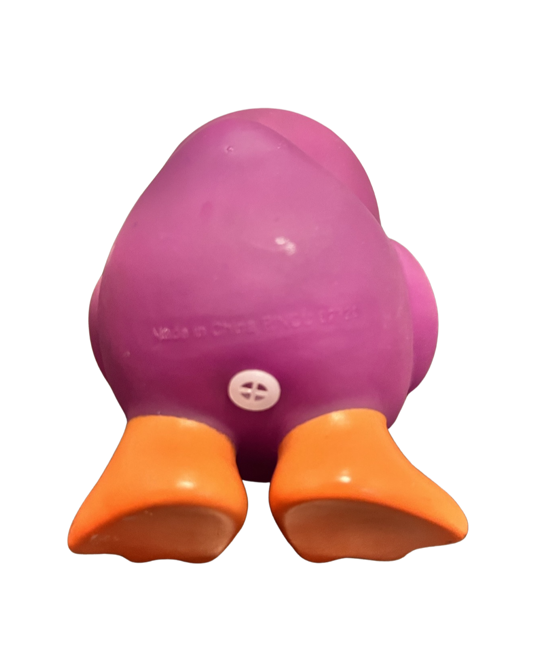 Large Squeaker Rubber Duck Toy (Purple)