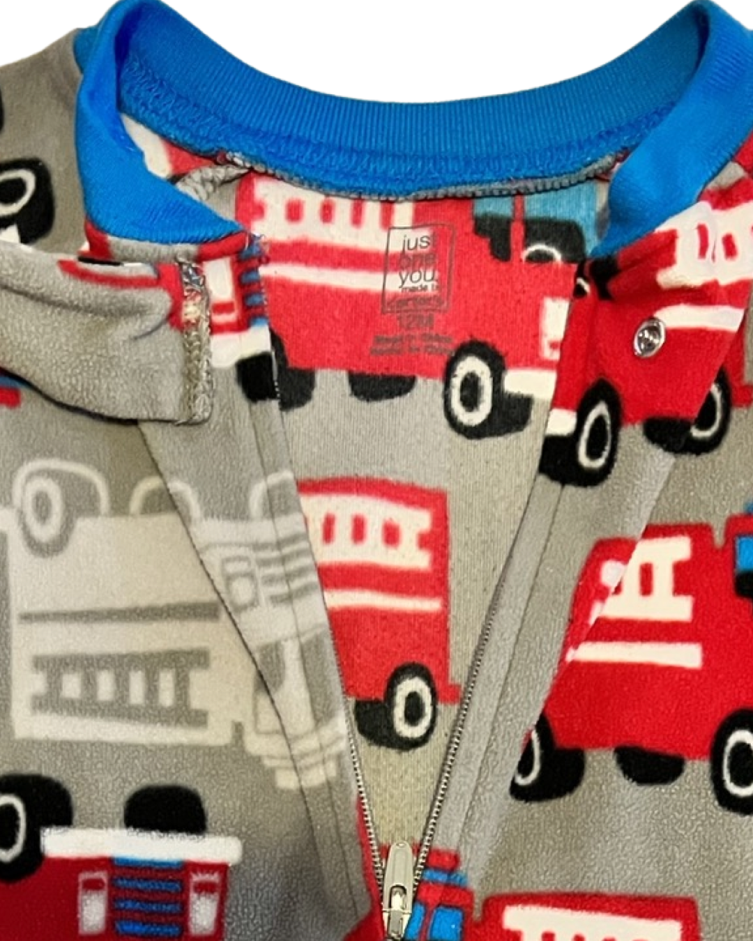 12M Baby Boy Fleece Carters Fire Engine PJs