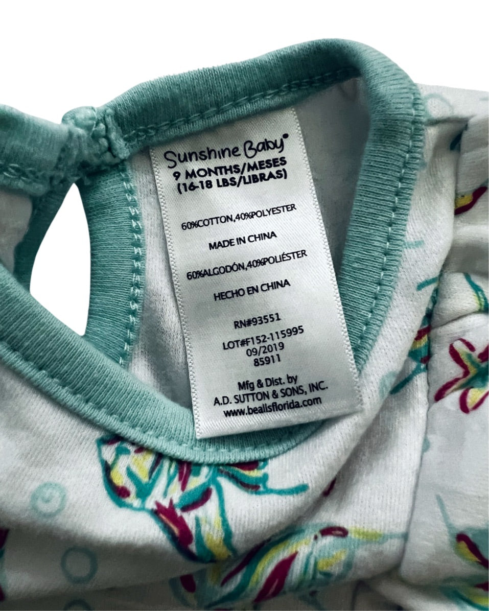 9M Baby Girl Sunshine Baby Fish Dress