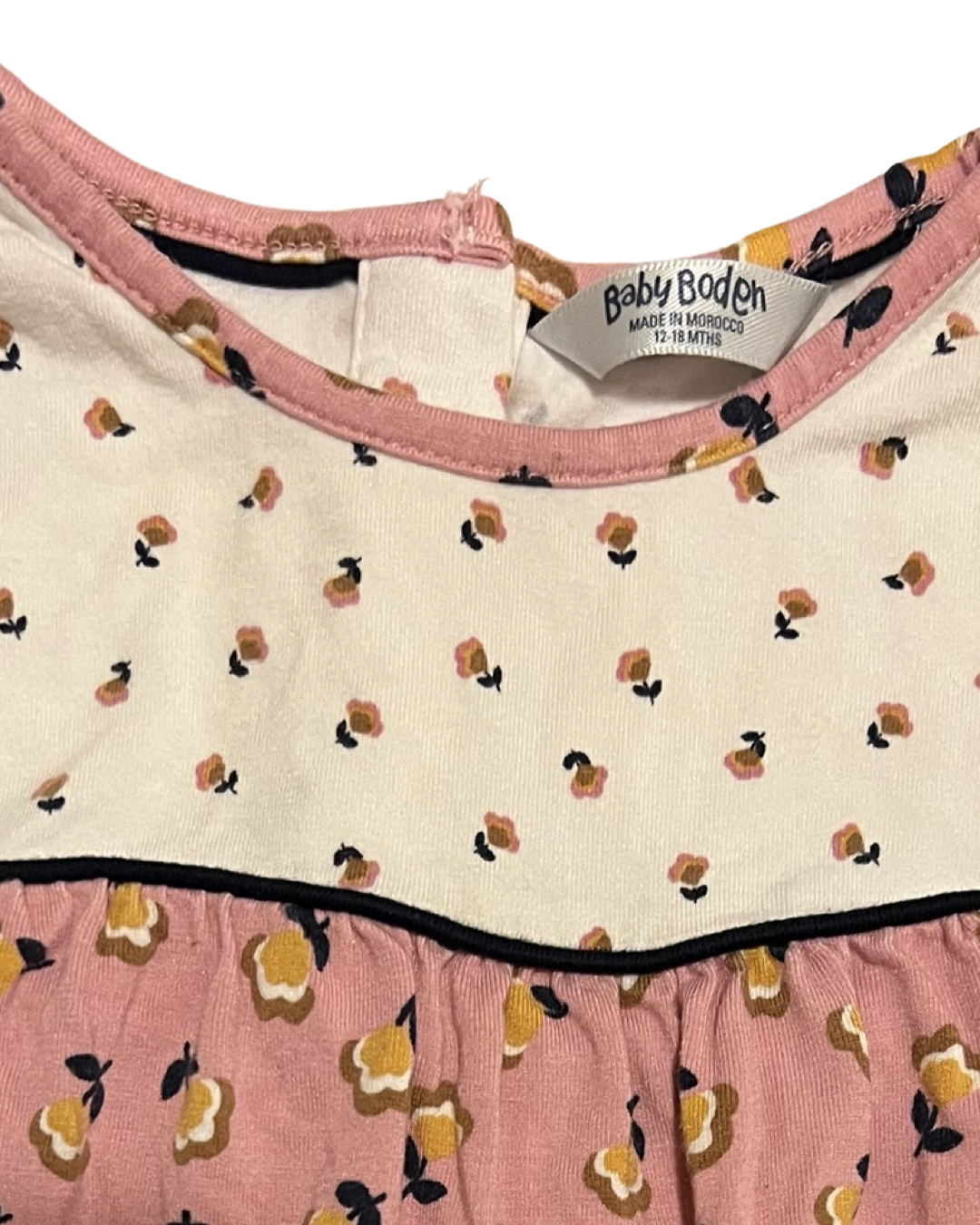 12M-18M Baby Girl Baby Boden Long Sleeve Dress