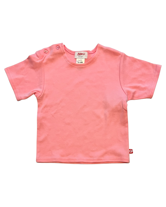 12M-18M Baby Girl Pink Zutano Shirt