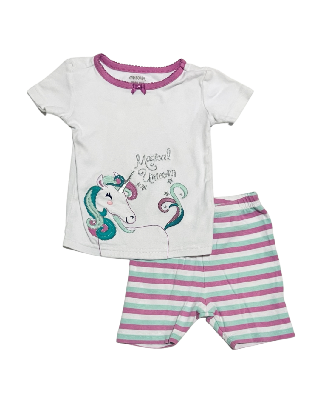 18M-24M Baby Girl Gymboree Unicorn PJs