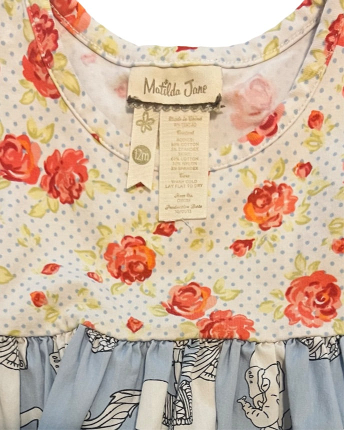 12M Baby Girl Matilda Jane Floral Circus Top
