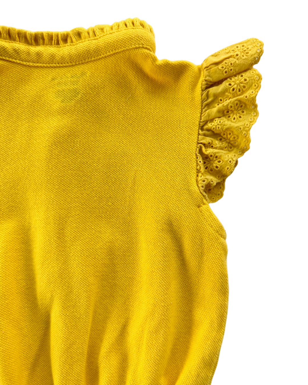 18M Baby Girl Ralph Lauren Yellow Romper