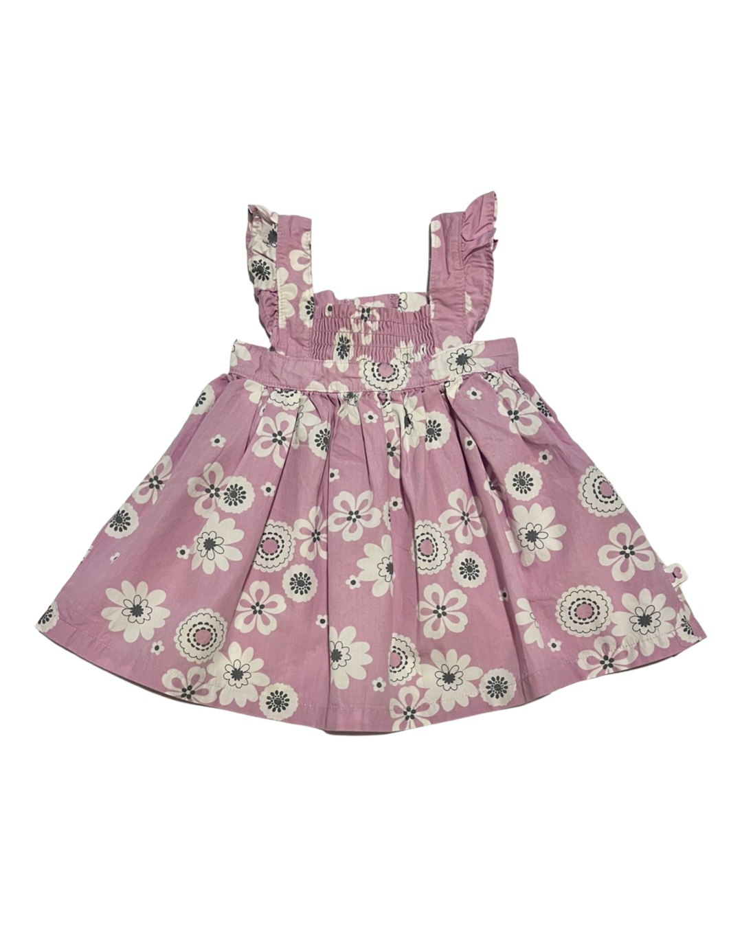 6M Baby Girl Purple Carters Floral Dress