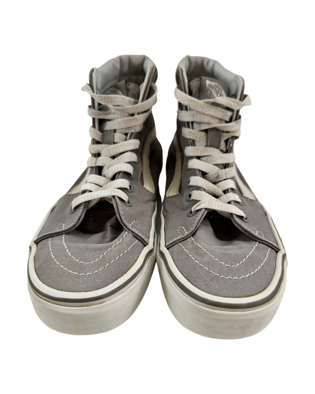 Men’s size 7.5 / Women’s Size 9 Gray Old Skool Hi Top Canvas Vans