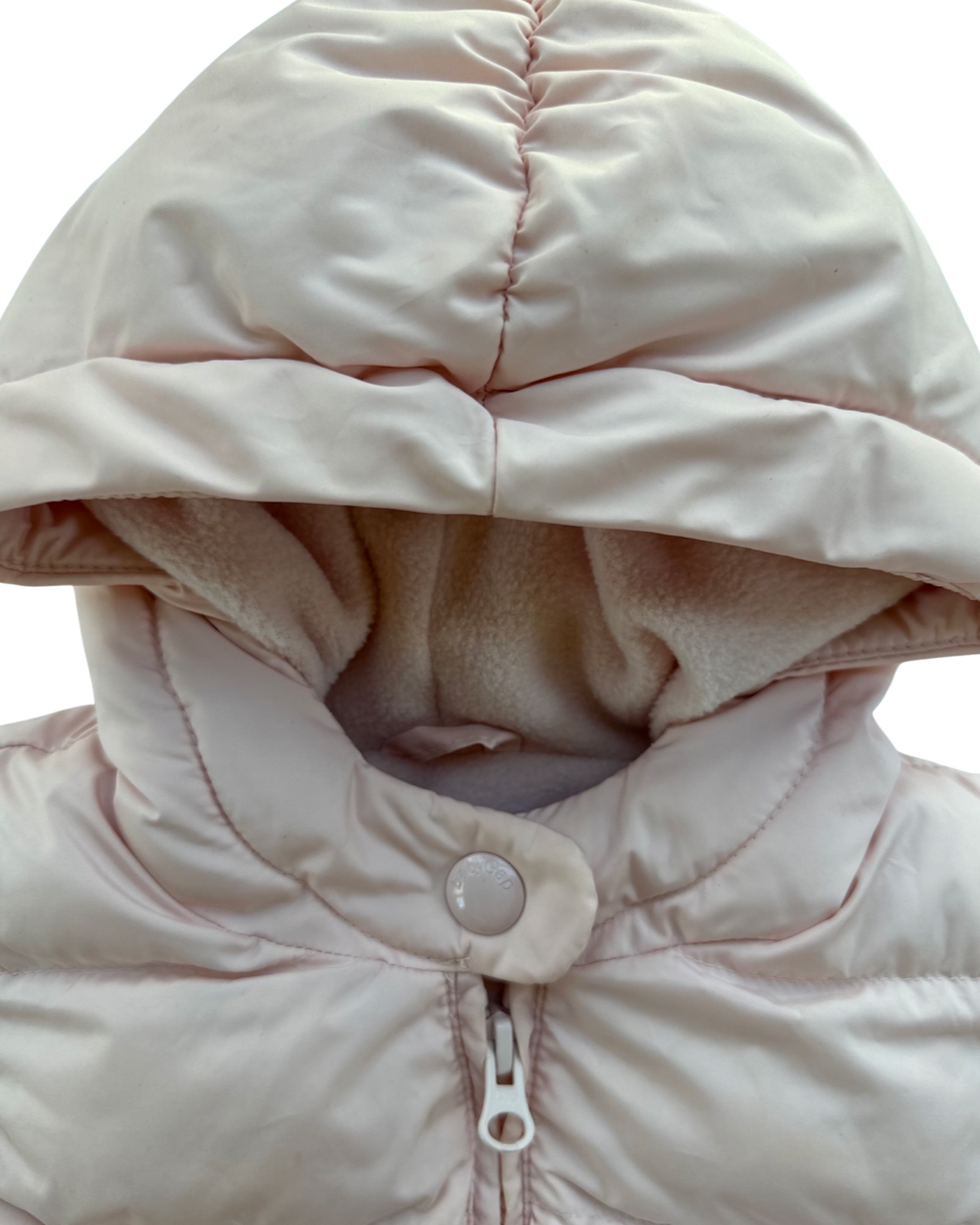 6-12M Baby Girl Light Pink Baby Gap Puffer Jacket Coat