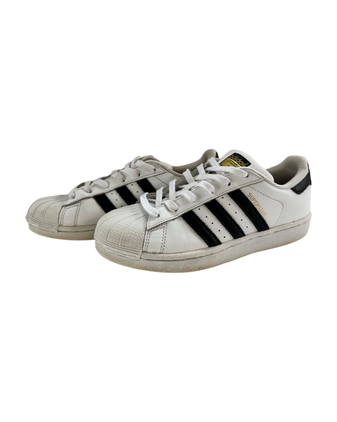 Men’s Size 5.5 Leather Adidas Shell Toe Superstar shoe