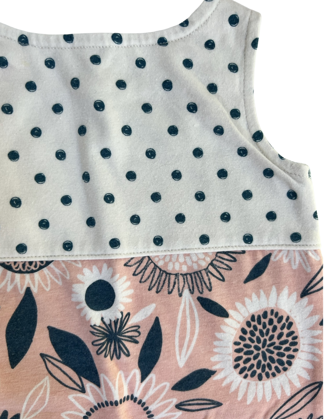 Newborn Baby Girl Cat & Jack Pink Floral Romper