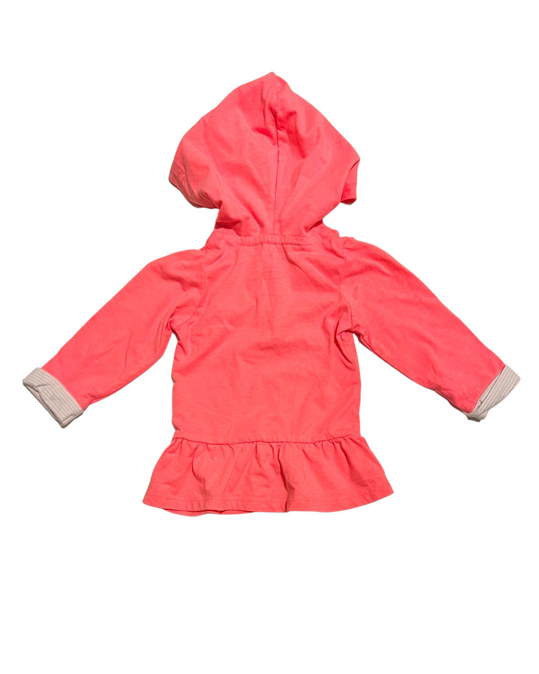 9M Baby Girls Bright Pink Carters Pullover Hoodie Top