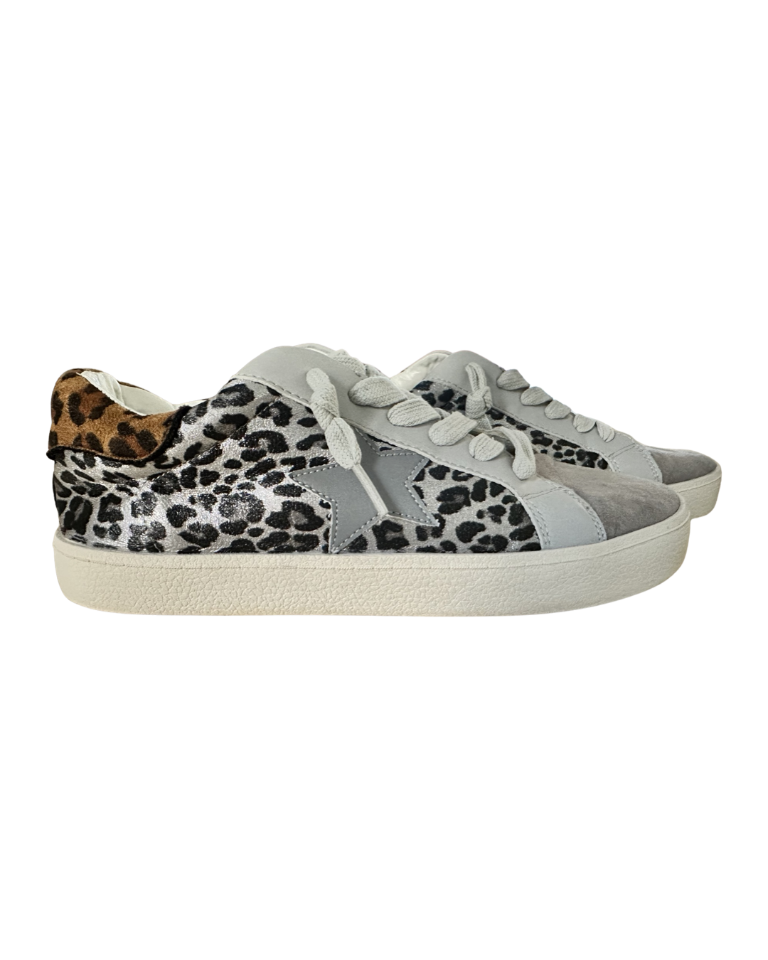 Madden Girl Women’s Size 7M Larrk Leopard Star Slip-on Shoes