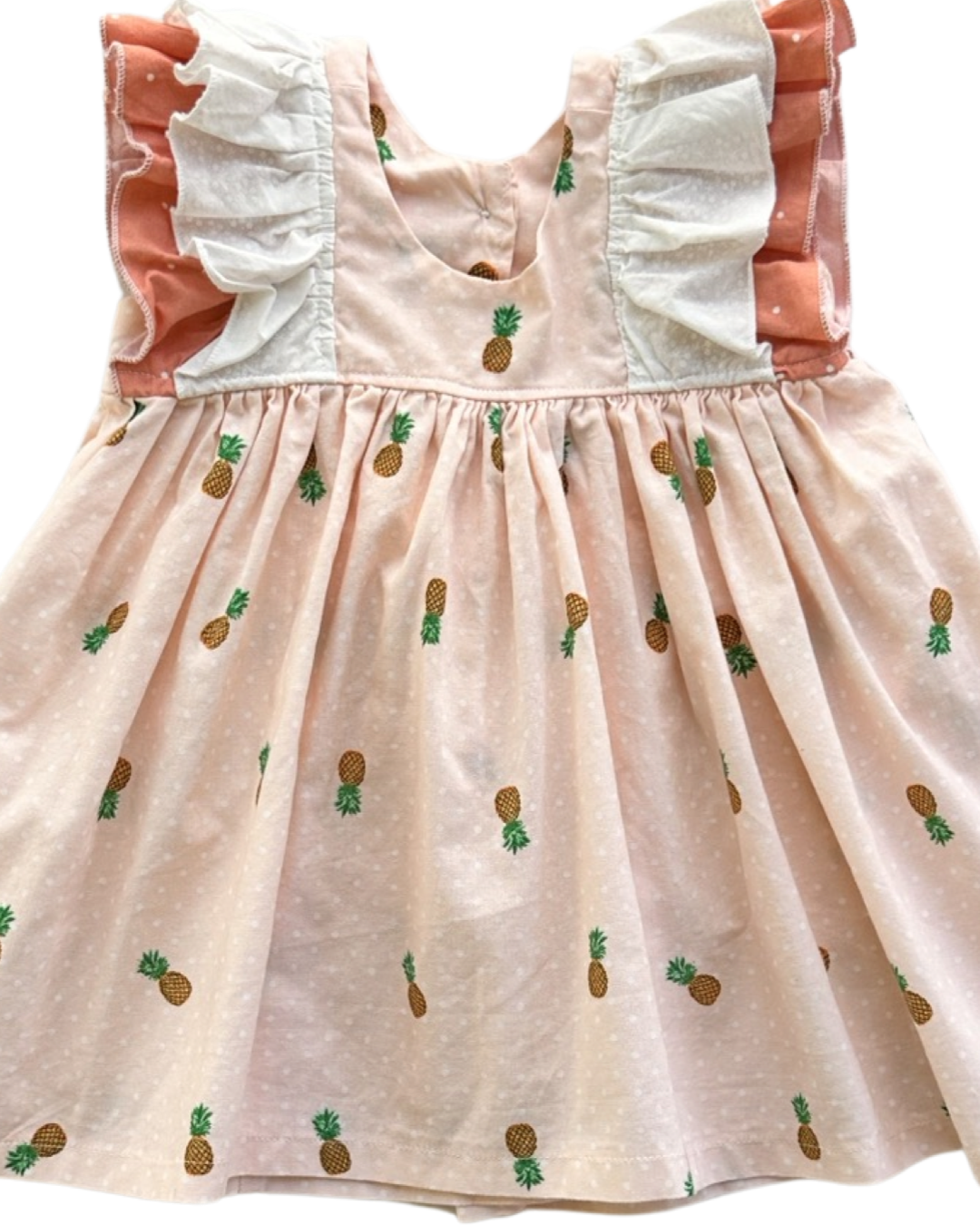 12M-18M Baby Girl Pink Pineapple Boutque Dress
