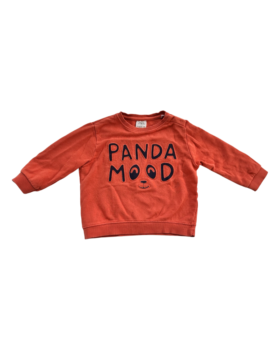 12M-18M Baby Boy Zara Panda Mood Sweatshirt