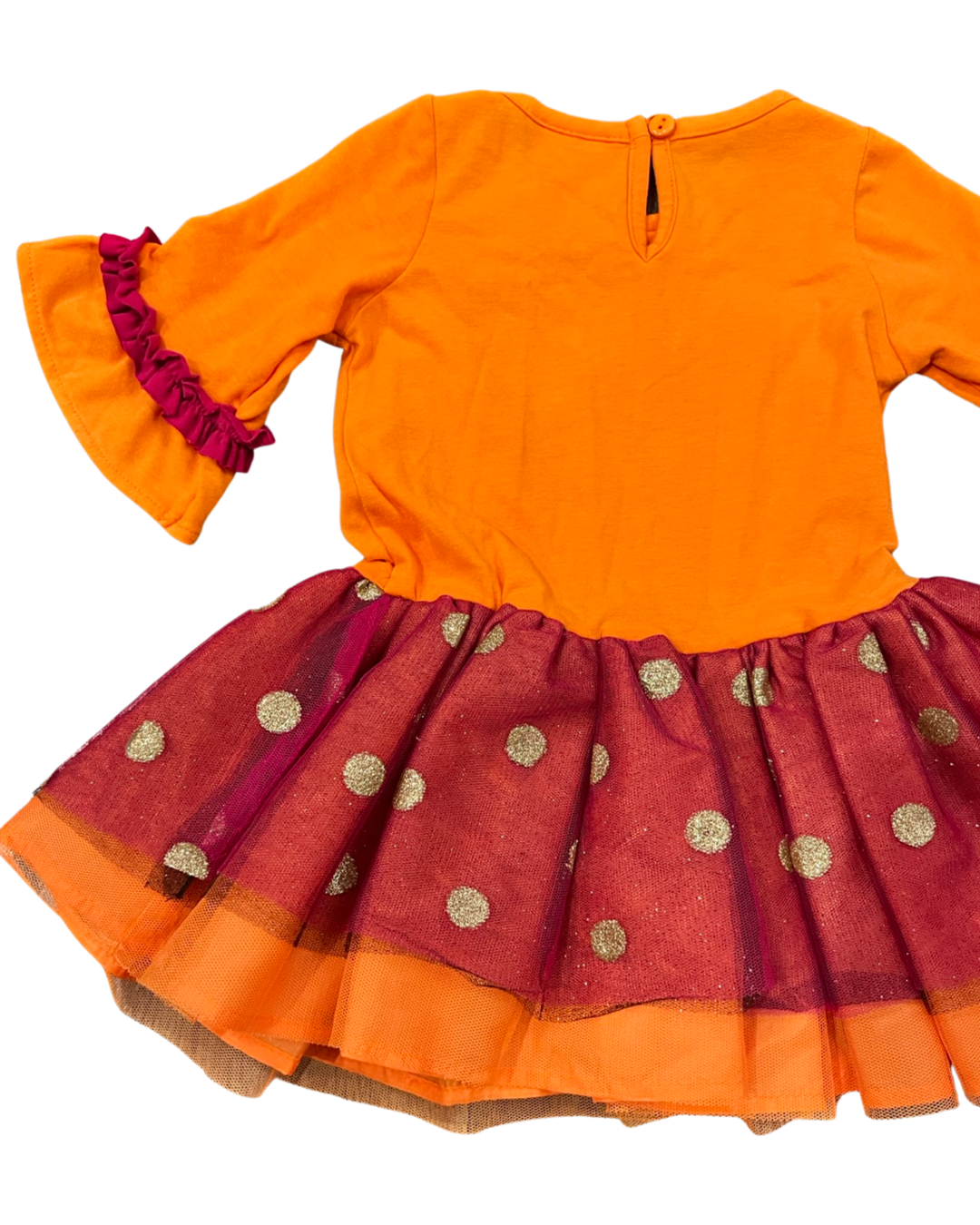 18M Baby Girl Emily Rose Thanksgiving Turkey Dress