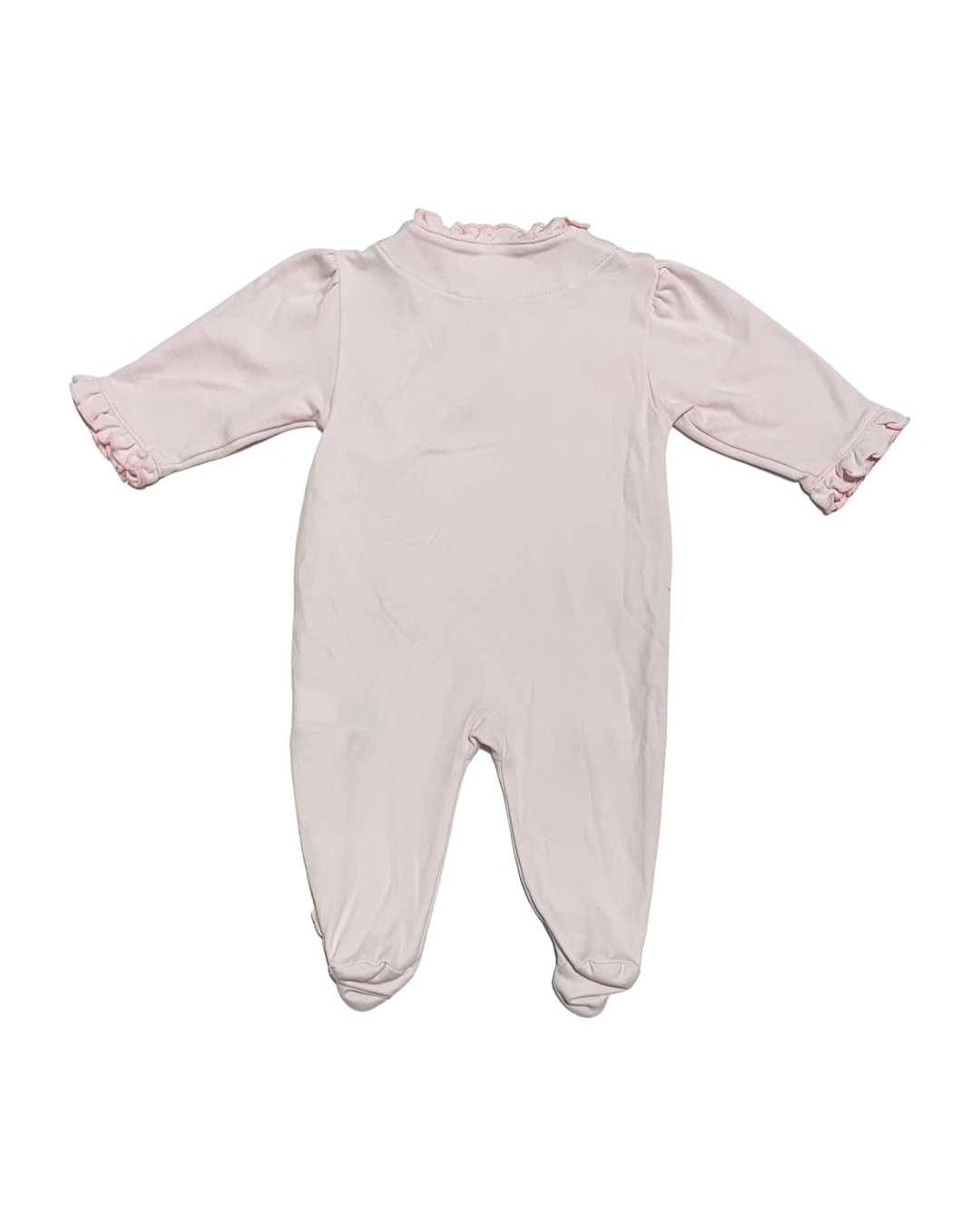 0-3M Baby Girl Pink Kissy Kissy Sleeper