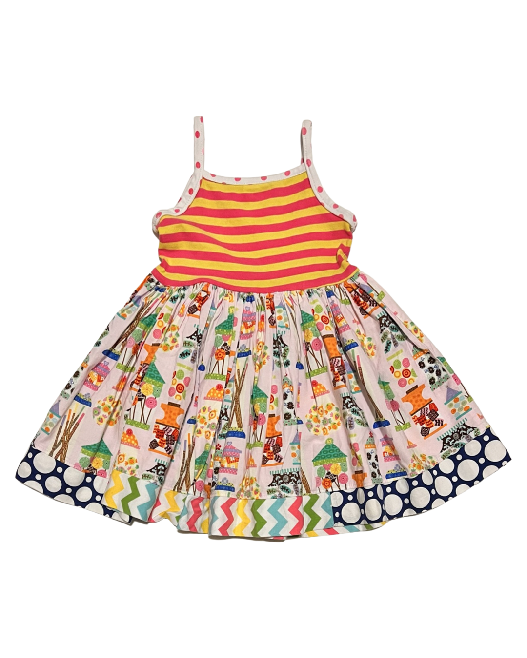 24M Baby Girl KPea Sweet Treats Lollipop Dress