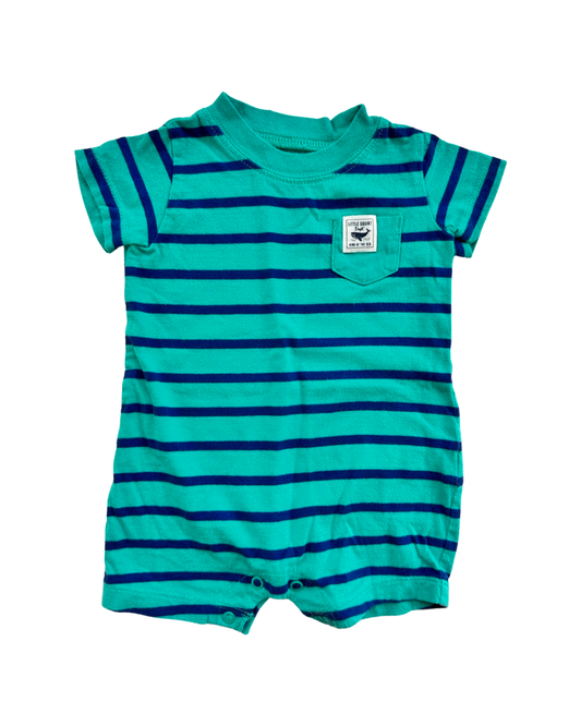 3M Baby Boy Carters Striped Romper