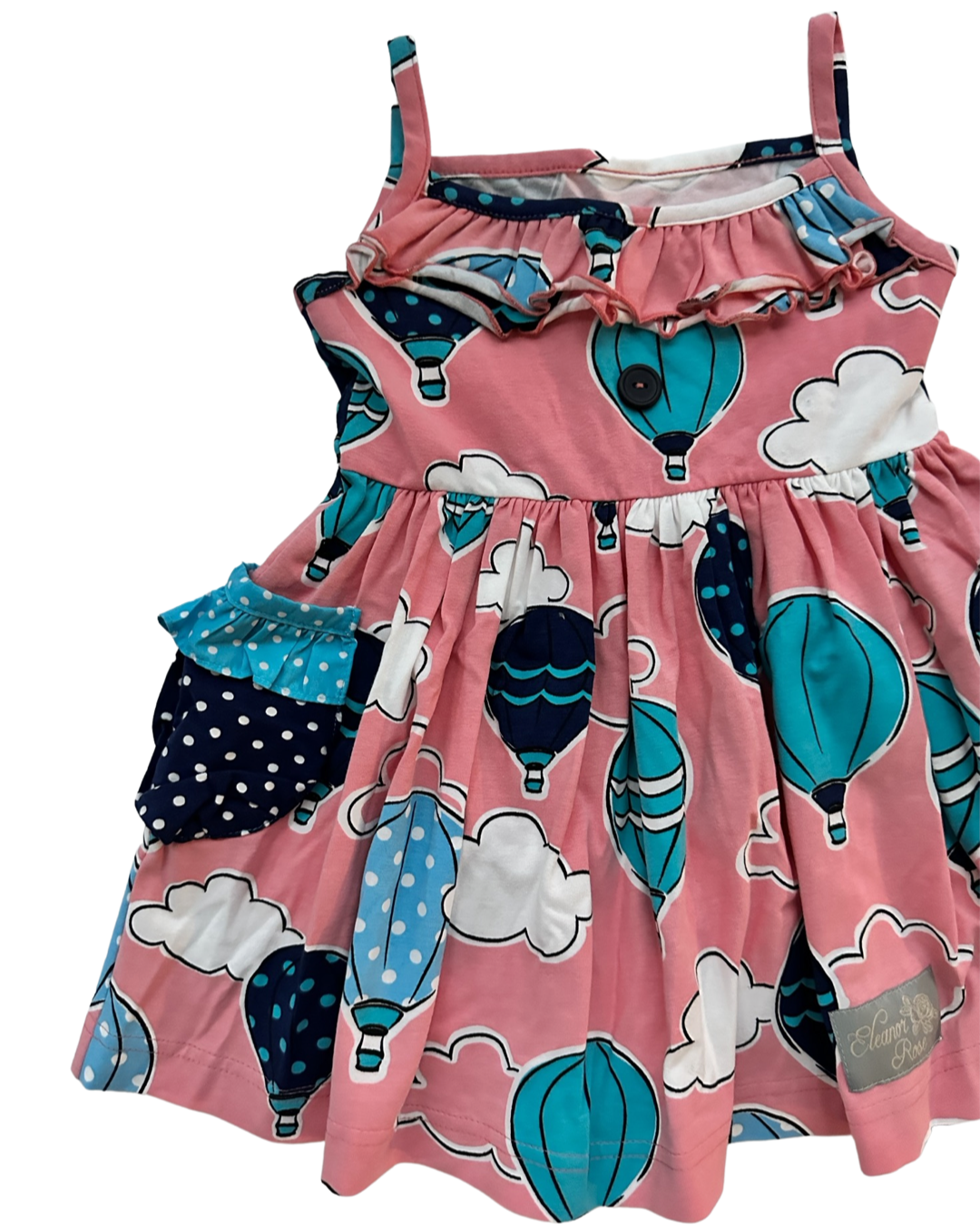 2T Toddler Girl Eleanor Rose Hot Air Balloon Dress