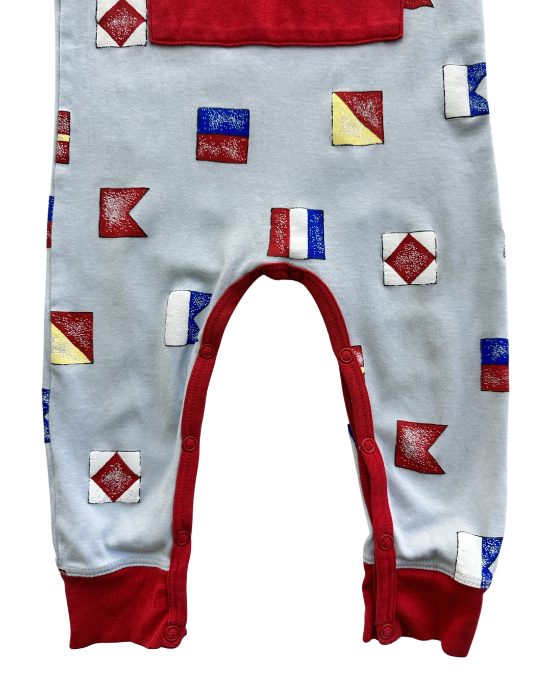12M-18M Baby Boy The Beaufort Bonnet Company TBBC Flags Romper