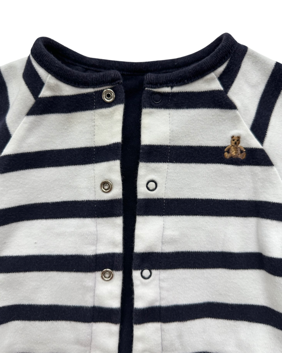 Newborn Baby Boy Baby Gap Navy & Striped Reversible Cardigan Jacket