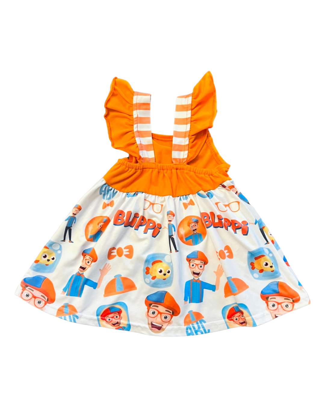 12M-18M Baby Girl Boutique Blippi Outfit