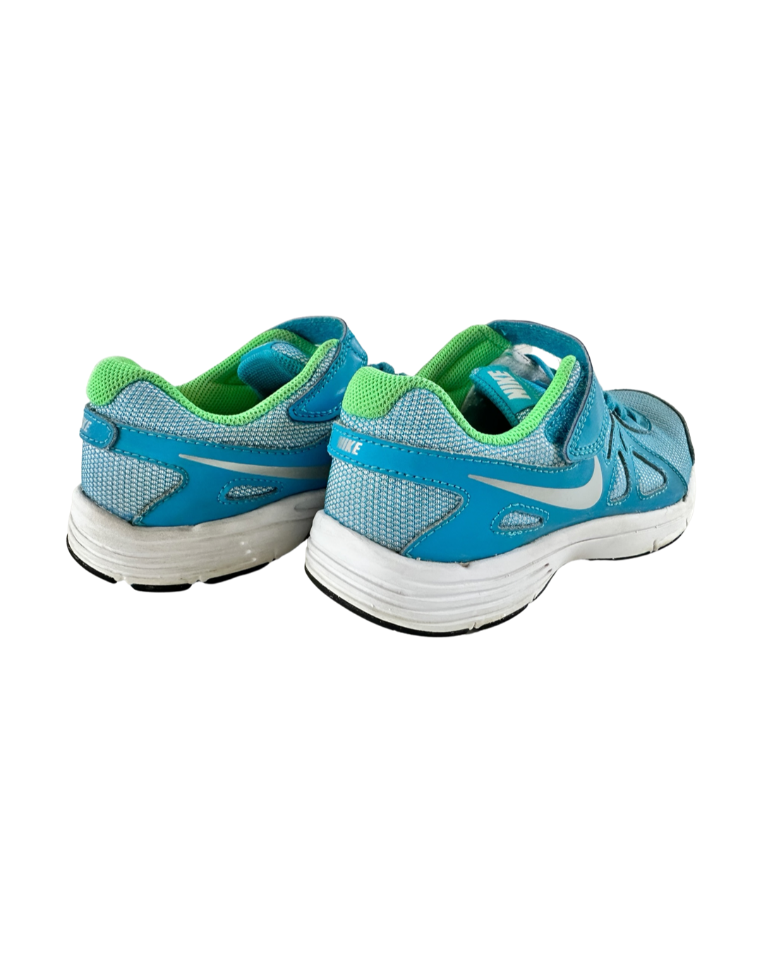Girls Youth 2Y Teal Nike Tennis Shoes